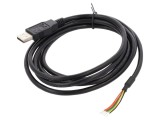 Cablu USB 2.0 DELOCK 1.8m Negru USB A 26AWG - Cod 83116