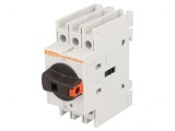Separator-&Icirc;ntrerupător 3 Poli pentru Șină DIN 32A cu Șurub