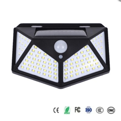 Lampa solara 20W 800lm 100SMD cu senzor foto