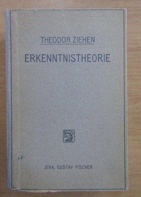 Theodor Ziehen - Erkenntnistheorie foto