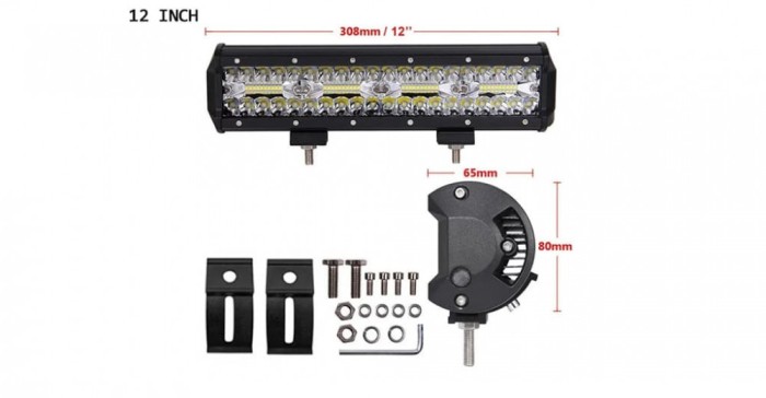 Proiector Led Bar Auto Offroad, 240W/24000lm, Combo Beam