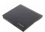 Unitate Optică Externă DVD Neagră USB 3.1
