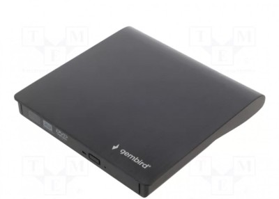 Unitate Optică Externă DVD Neagră USB 3.1 foto