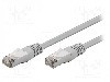 Cablu patch cord, Cat 5e, lungime 2m, F/UTP, Goobay - 73078