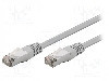 Cablu patch cord, Cat 5e, lungime 1m, F/UTP, Goobay - 73077 foto