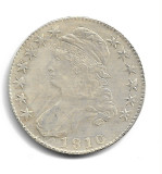 USA Capped Bust HALF DOLLAR Coin 1810 - Replica Muzeu