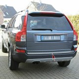 Ornament protectie portbagaj/bara spate mat Volvo XC90 din 2002-2014