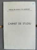 1953, Carnet studiu cerc propaganda, comunism, proletcultism, comitet partid MAI