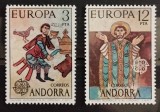 BC272, Andorra Spaniola 1975, serie picturi, europa cept