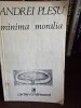 Minima Moralia - Andrei Plesu (Carte Romaneasca, 1988) - Roman, Literatura Romana, Editie Veche
