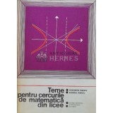 Teme pentru cercurile de matematica din licee (volumul 2) - 1980 - Eugenia Rizescu (U37)