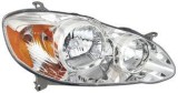 Far Toyota Corolla (E14/E15), 2009-06.2010, Manual, tip bec HB3+HB4, omologare SAE, versiunea USA crom, 81150-02670, Stanga