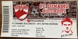 QW29 - Bilet de colectie - sport - fotbal - FC Dinamo Bucuresti - AFC Astra Giurgiu - 1 aprilie 2016