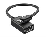 Adaptor UGREEN OTG micro USB la USB-A, negru , model US133