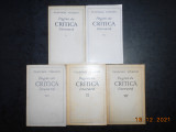 Cumpara ieftin VLADIMIR STREINU - PAGINI DE CRITICA LITERARA 5 volume (1968-1977, autograf)