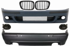 Body Kit Exterior BMW Seria 5 E39 (1997-2003) Cu Proiectoare Fumurii si Grile Negru Lucioase Performance AutoTuning