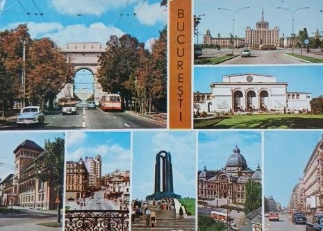 Bucuresti (Carte postala circulata)