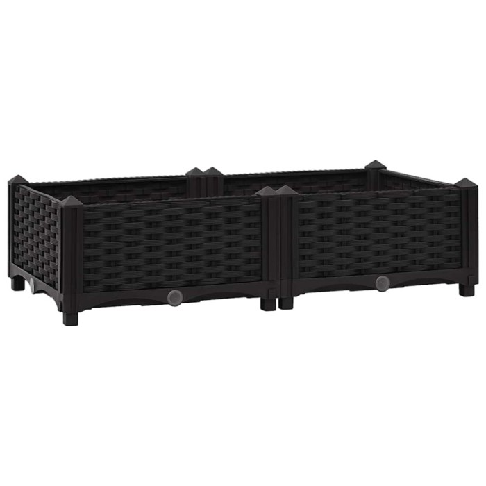 Strat inaltat, 80x40x23 cm, polipropilena
