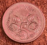 C50 - Moneda foarte veche - 5 centi - Australia - 2005