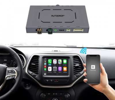 Interfata Apple CarPlay Android Auto pentru JEEP si DODGE - AD-BGCP005 foto