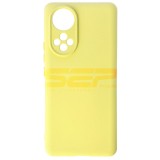 Husa Silicon Galbena Huawei Nova 9, High Copy, Protectie Camera