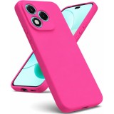 Husa Soft Touch, slim, ALC Mobile, anti soc, compatibila cu Honor 400, Roz Aprins Tpu