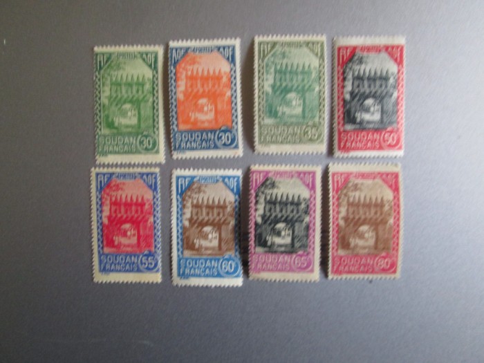 SUDAN COLONIE FRANCEZA SERIE MNH/MH=202