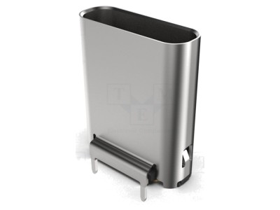 Conector USB C SMT 5A, vertical foto