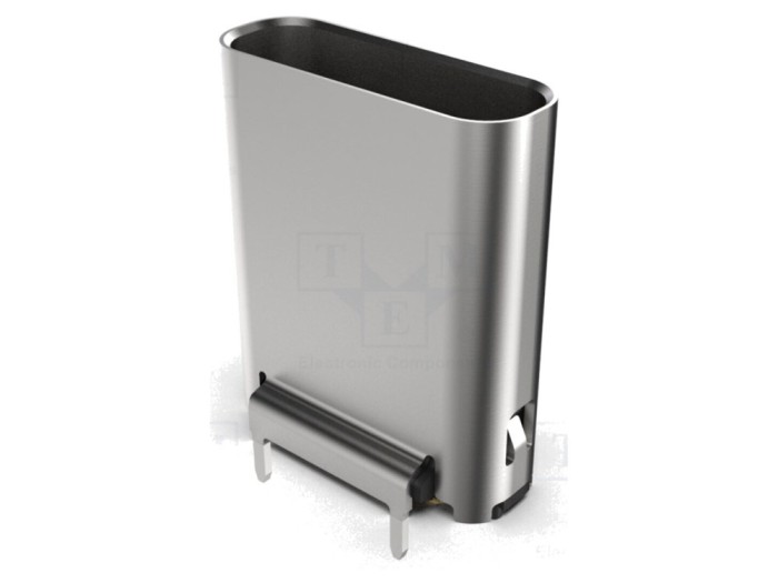 Conector USB C SMT 5A, vertical