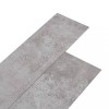 Placi pardoseala autoadezive, gri pamantiu, 5,02 m&sup2;, PVC, 2 mm