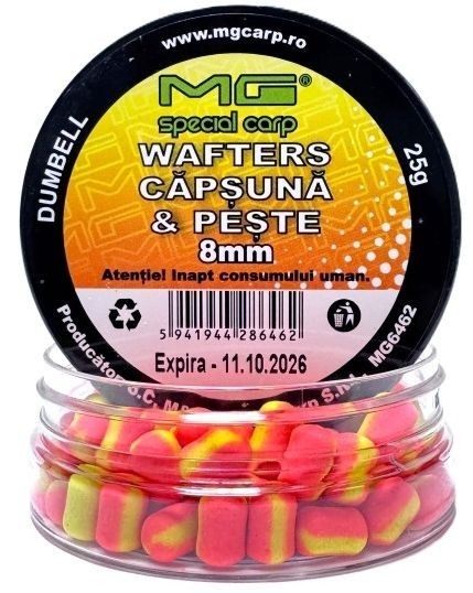 Wafters MG Dumbell Capsuna Peste, 8mm, 25g