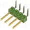 Conector 4 pini, seria AMPMODU MOD II, pas pini 2.54mm, TE Connectivity - 826631-4