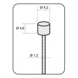 Cablu Schimbator Alligator L-2000mm &Atilde;&tilde;1,2 Otel Inoxidabil Cod:463510060RM