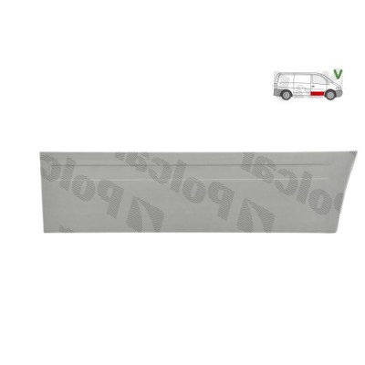 Panou reparatie usa Mercedes VITO / Clasa V (W638), 02.1996-01.2003, partea dreapta, fara gauri pentru bandou; inaltimea 210 mm, usa fata, foto