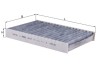 MAHLE LAK 87 Filtru, aer habitaclu