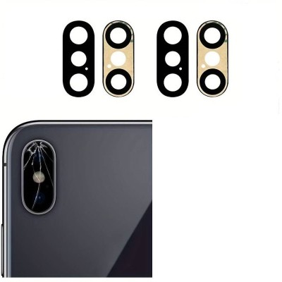 Geam Camera Spate iPhone X ,Negru, doar sticla cu adeziv foto