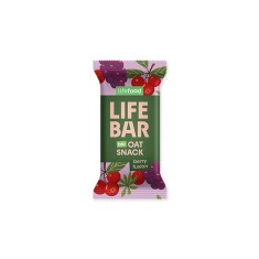 Baton de ovaz cu fructe de padure, bio, 40g, Lifebar