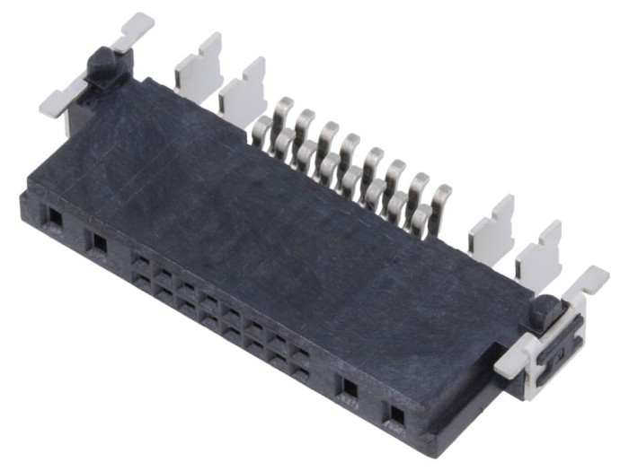 Conector PCB-PCB tată 2 pini 2,54mm