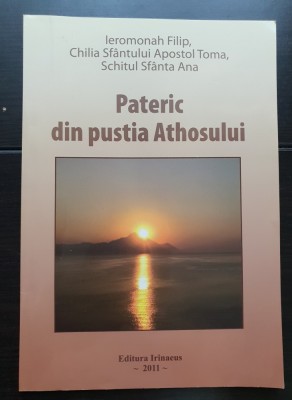 Pateric din pustia Athosului - Ieromonah Filip foto