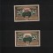Set Notgeld 2 x 50 pf Leutenberg 1921+1922
