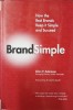 BRAND SIMPLE. HOW THE BEST BRANDS KEEP IT SIMPLE AND SUCCEED-ALLEN P. ADAMSON-238483