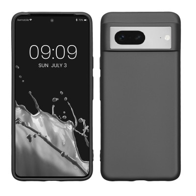 Husa Kwmobile pentru Google Pixel 8, Gri, Silicon, KWM0000208J006C foto