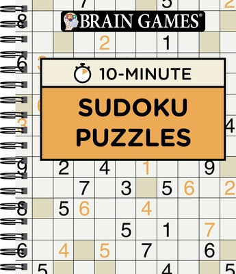 Brain Games 10 Min Sudoku Puzzles