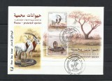 ALGERIA 2019 FAUNA ANIMALE PROTEJATE FDC