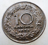 7.138 AUSTRIA 10 GROSCHEN 1925, Europa, Cupru-Nichel