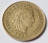 Elvetia, 5 Rappen 1988, Europa
