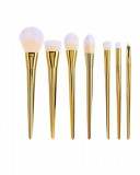 Pensule Make Up Set 7 Maner Gold - MG7GOLD