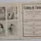 Pliant interbelic Catalog de tablouri Saraga &amp; Schwartz , reclama interbelica