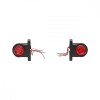 Set Lampi laterale de gabarit cu LED 12-24V, rosu-alb (2 bucati), Breckner