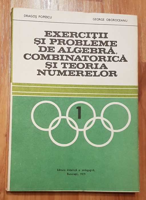 Exercitii si probleme de algebra combinatorica si teoria numerelor